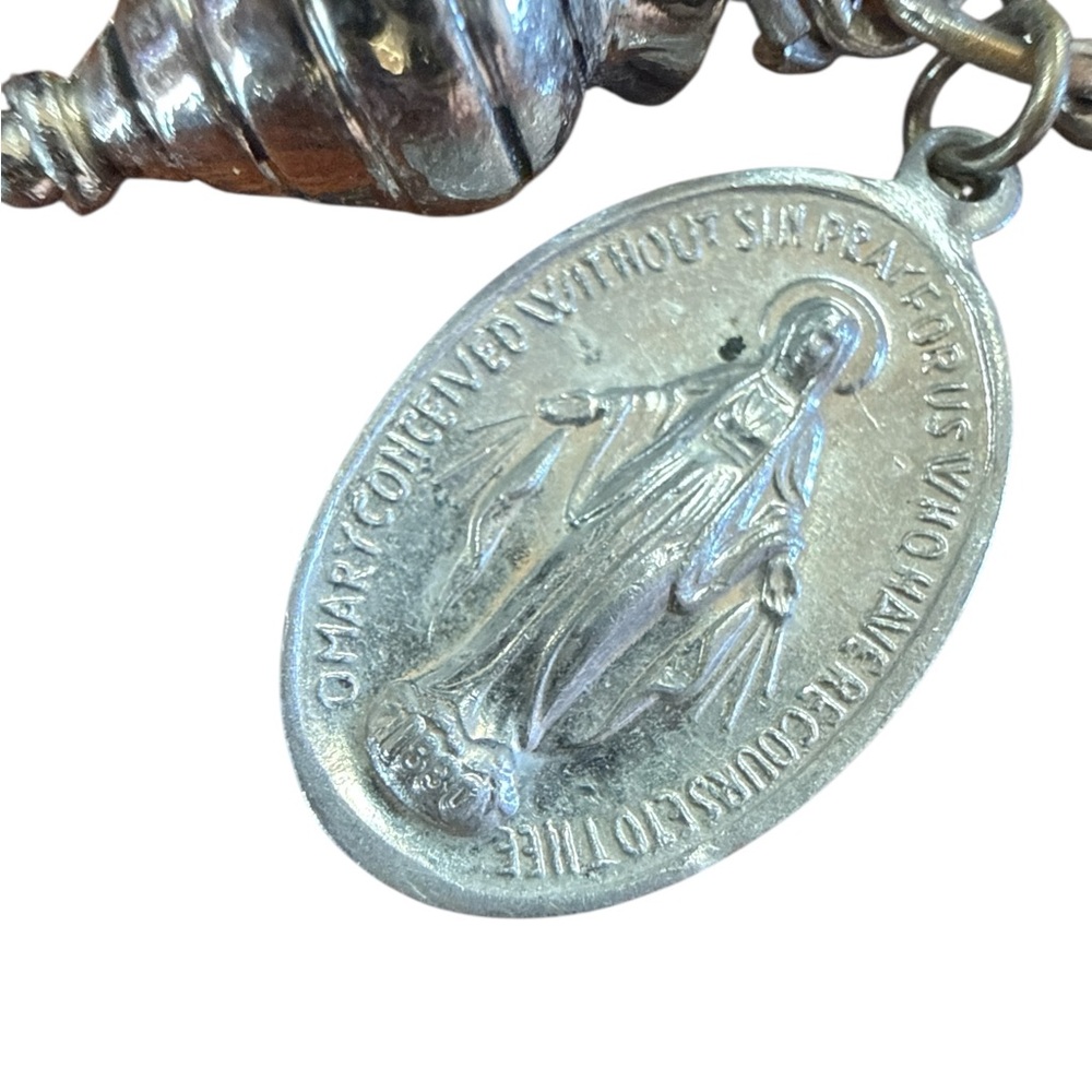 Vintage Sterling Silver AA Sobriety Charm Bracelet – One Day at a Time – 1972 - Picture 4 of 8